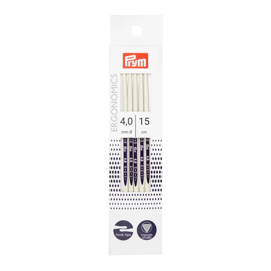 Prym Ergonomics sock needles Ø4.0 mm ||15 cm