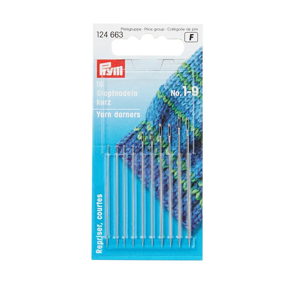 Mending needles 10 pcs No.1-9
