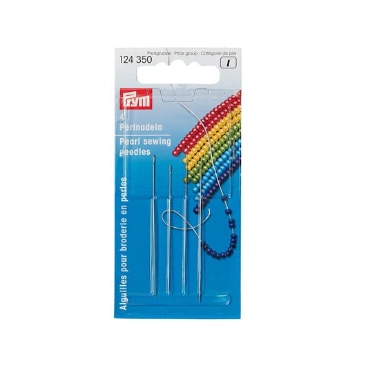 Pearl sewing needles, 4 pcs.