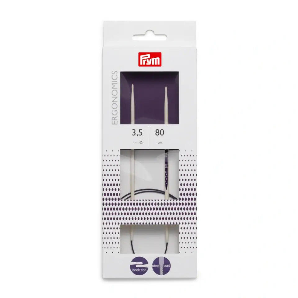 Prym Ergonomics circular knitting needles Ø3.50 mm ||80 cm