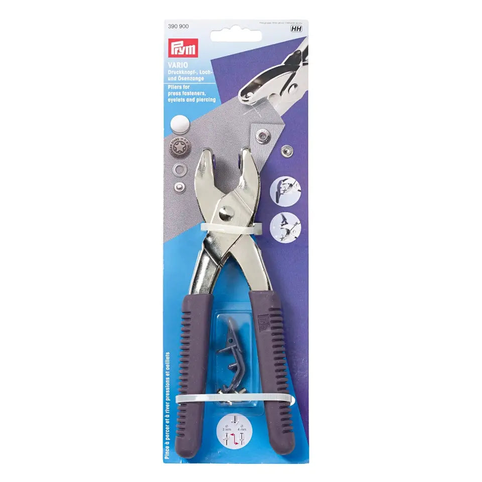 Tool for pressing snaps and holes - pliers VARIO /Prym/