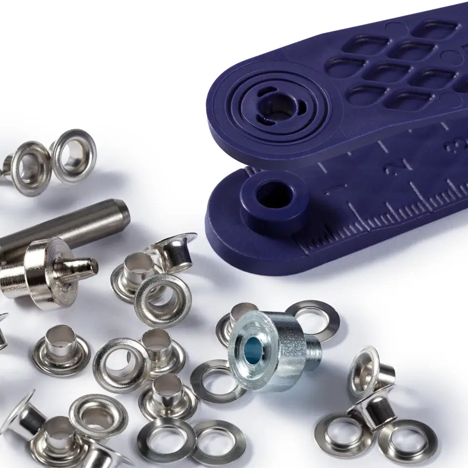 Rings with back plate and tool 40 pcs 5mm /silver color