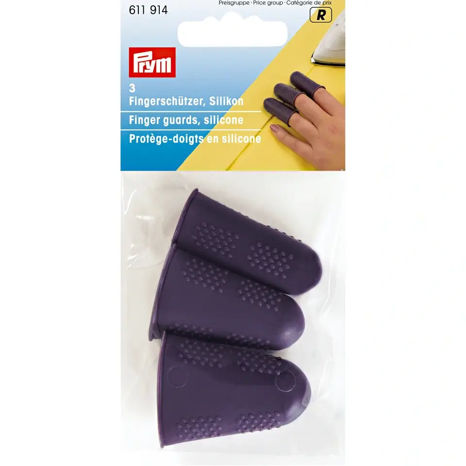 Silicone thimble, 3 pcs.