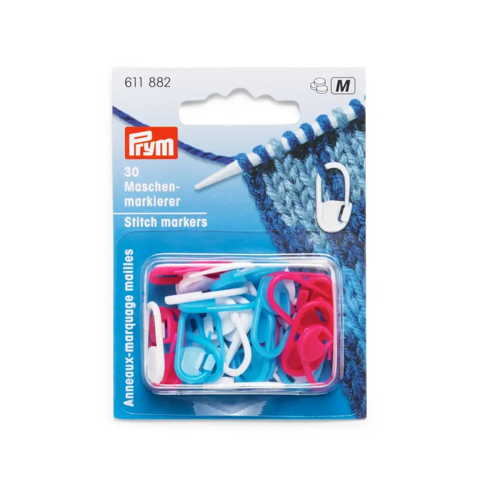 Stitch markers-lockable 30 pcs. /Prym