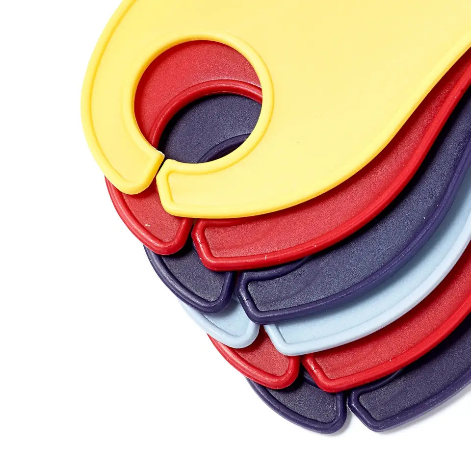 Spools for unwinding yarn - 6 pcs/assorted colors