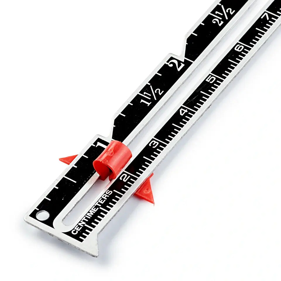 Tailors and knitters ruler cm/inch /Prym/