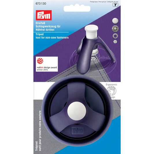Tool for pressing snaps and holes - tripod /Prym