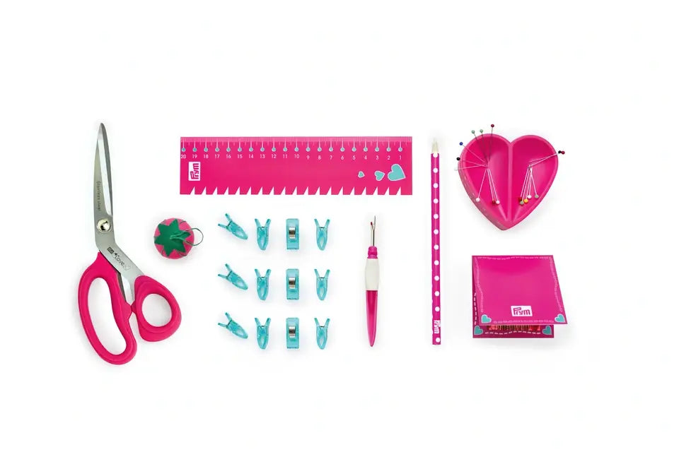 Šūšanas sākuma komplekts "Sewing pink"/Prym Love