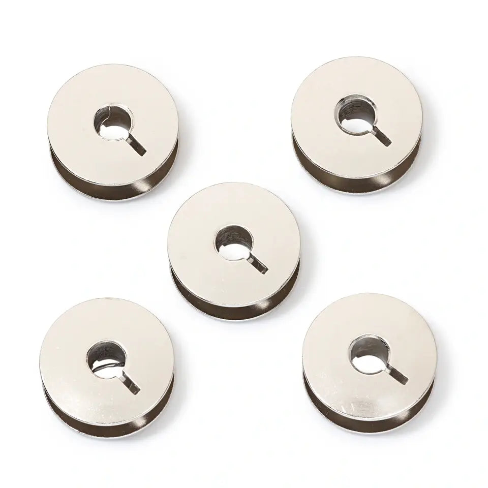 Spools - for boat with double rotation - metal/ 5 pcs