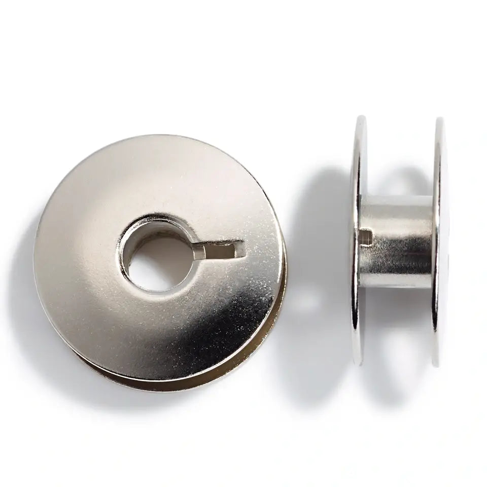 Spools - for boat with double rotation - metal/ 5 pcs