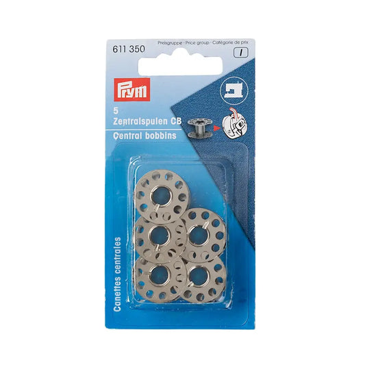 Spools - metal - for boat with insert 5 pcs