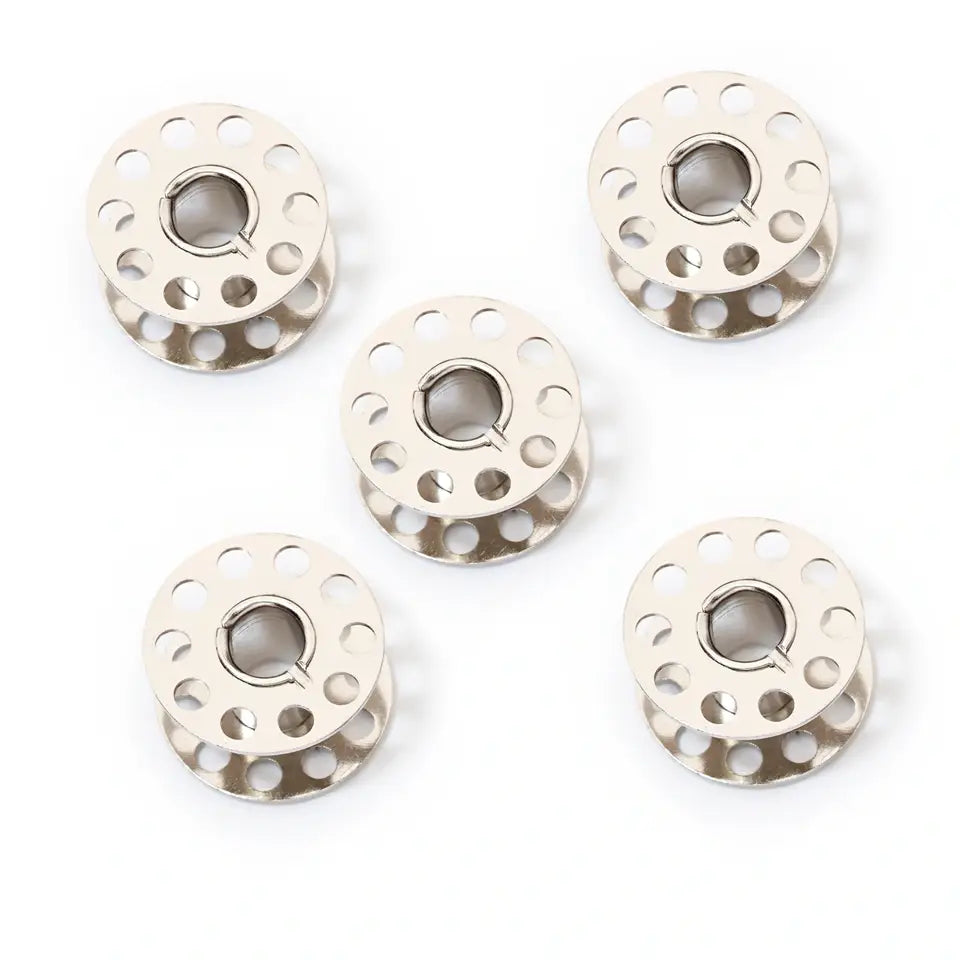 Spools - metal - for boat with insert 5 pcs