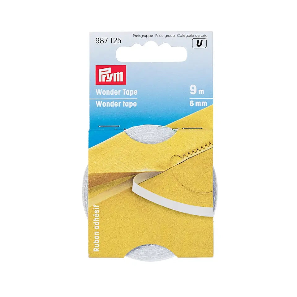 Isekleepuv kahepoolne teip, 6 mm/9 m /PRYM