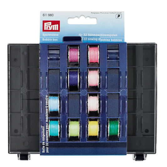 Box for 32 sewing machine bobbins /Prym