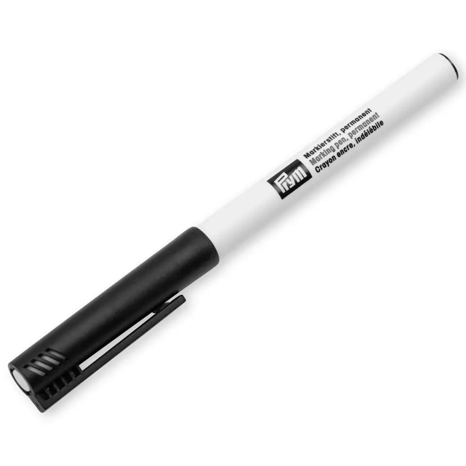 PRYM Permanent marker, very fine, black