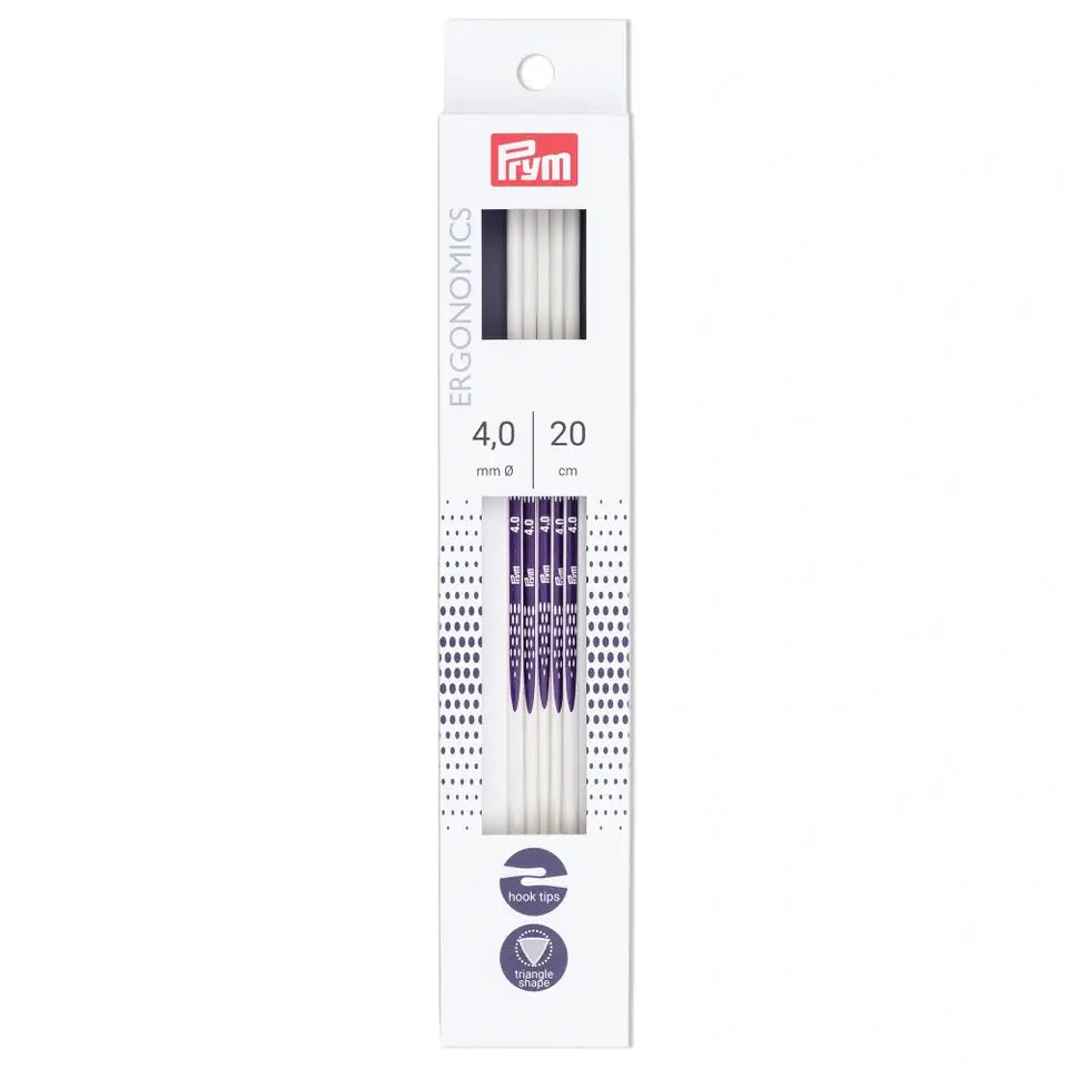 Prym Ergonomics sock needles Ø4.00 mm ||20 cm