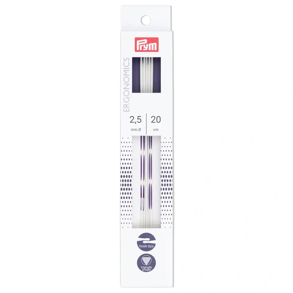 Prym Ergonomics sock needles Ø2.50 mm ||20 cm