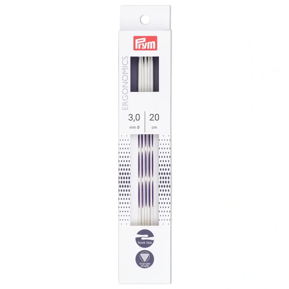 Prym Ergonomics sock needles Ø3.00 mm ||20 cm
