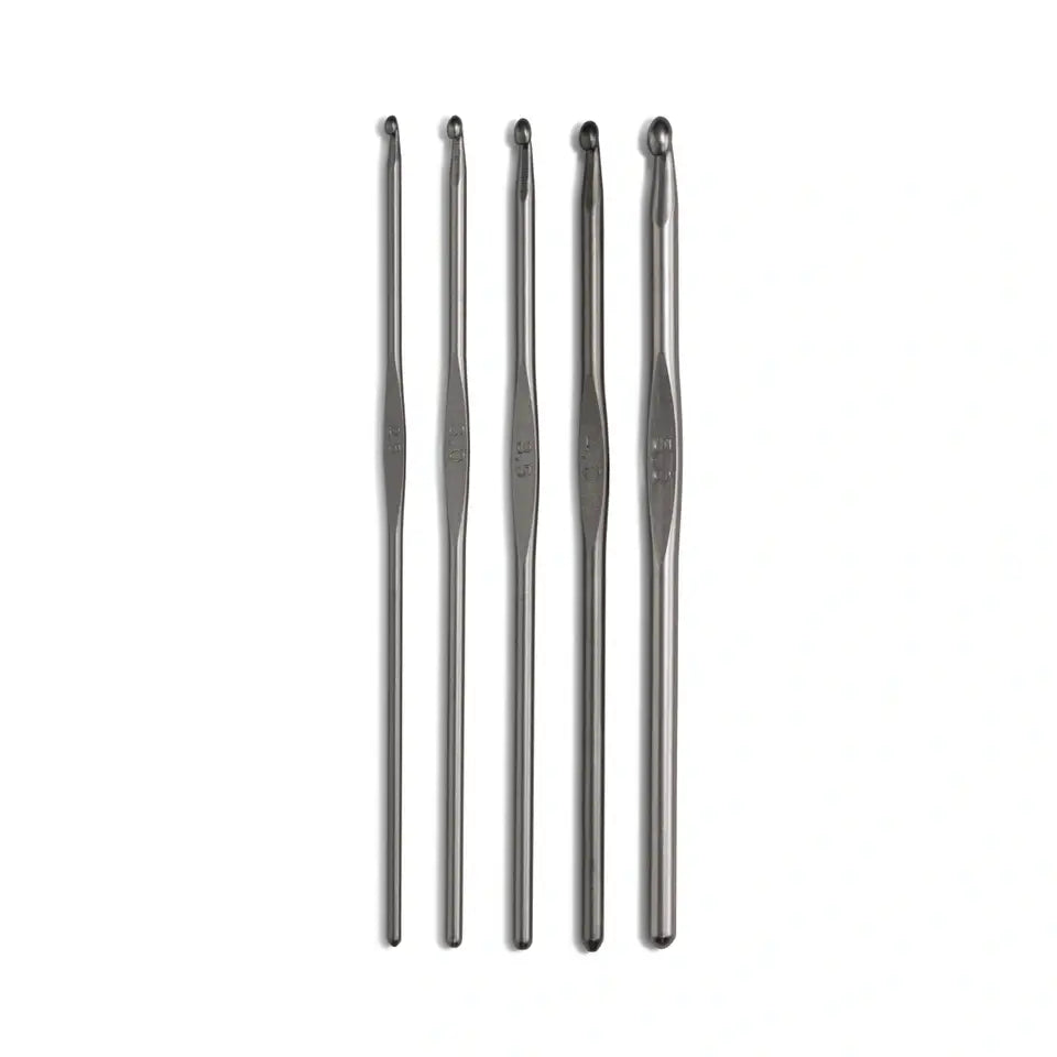 5 Crochet needle set /Prym/ Ø 2.5 - 5.00 mm