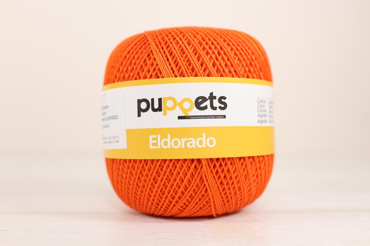 Tambordiegs Eldorado 50g / N.10 #7329 "Oranžs" - Noliktavas izpārdošana!