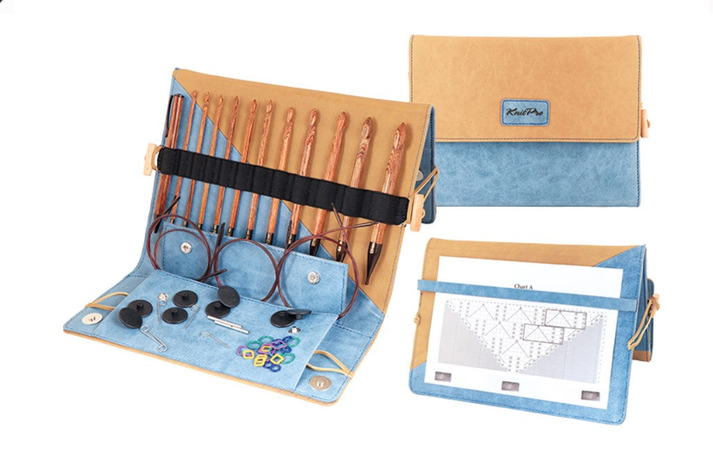 GINGER REGAL / Tunisian crochet hook set /KnitPro/ 11 sizes