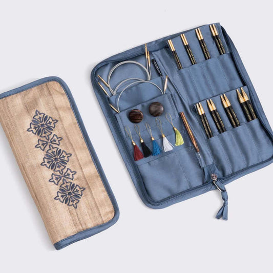 Lantern Moon GLORY /13cm standard length interchangeable circular knitting needles set with cables /KnitPro/ 8 sizes