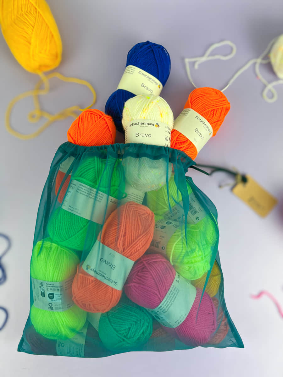 Project bag, size XL - 40 x 39 cm, fuel color /Zbag.lv Eco&Style