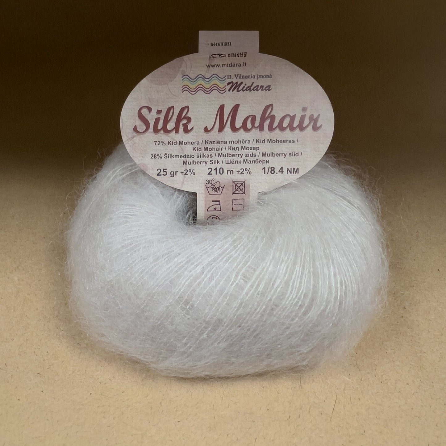 Silk Mohair /Midara/ 25g #884 "Light beige"
