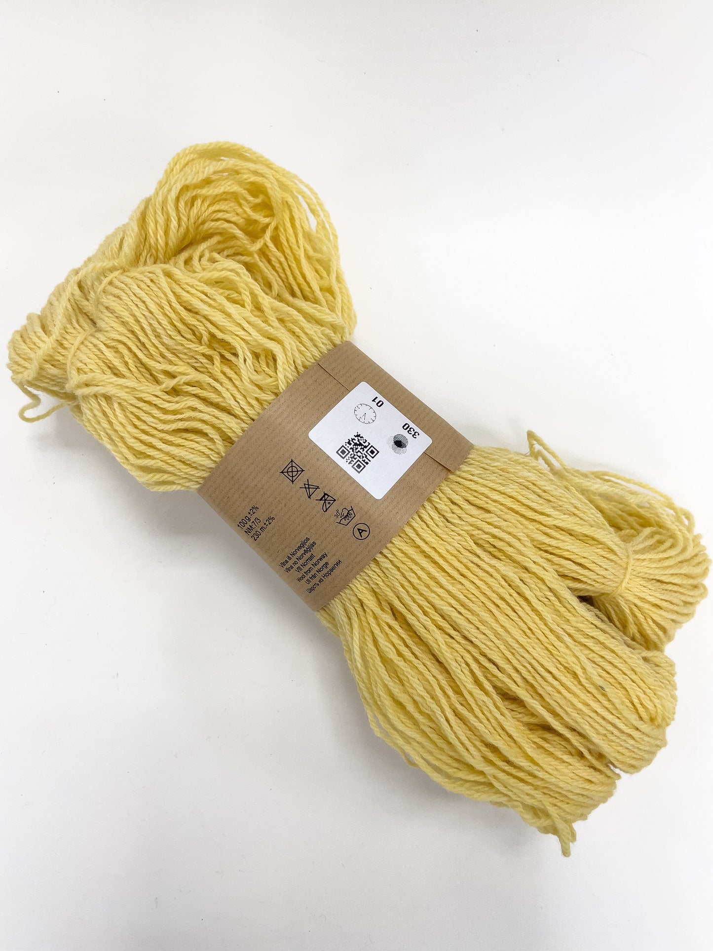 Norge /Midara/ NM: 7/3 100g #330 "Dzeltens"