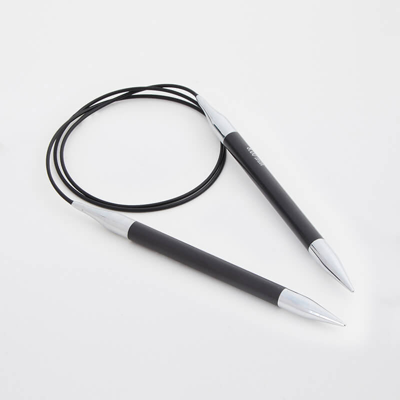 Karbonz Carbon Fiber Circular Knitting Needles 60cm / KnitPro