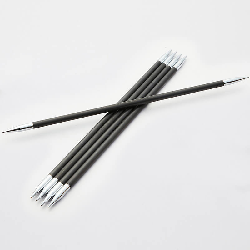 Karbonz oglekļa šķiedras Zeķu adatas 15cm /KnitPro