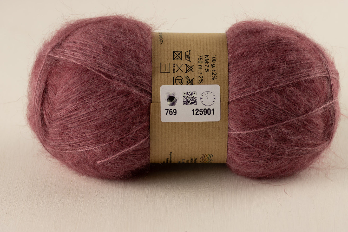 Angora 2 /Midara/ 100g #769 "Wine red"