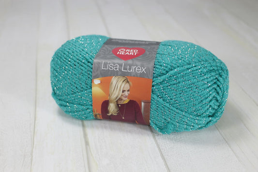 Lisa Lurex /Red Heart/ 50g #00013 "Emerald"