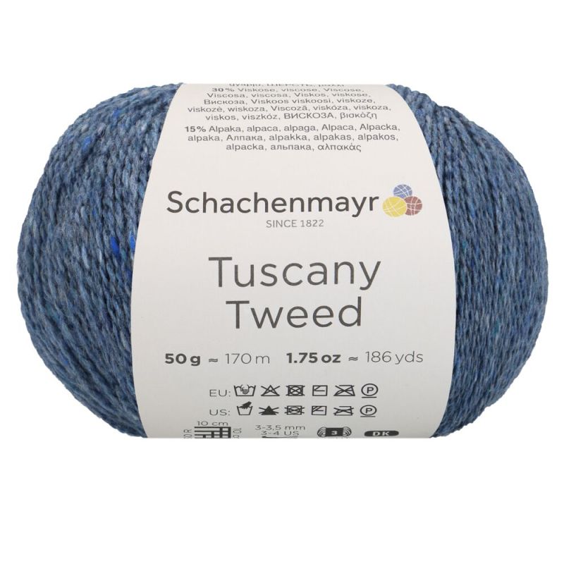 Tuscany Tweed /Schachenmayr/ 50g #00052 "Džinss"