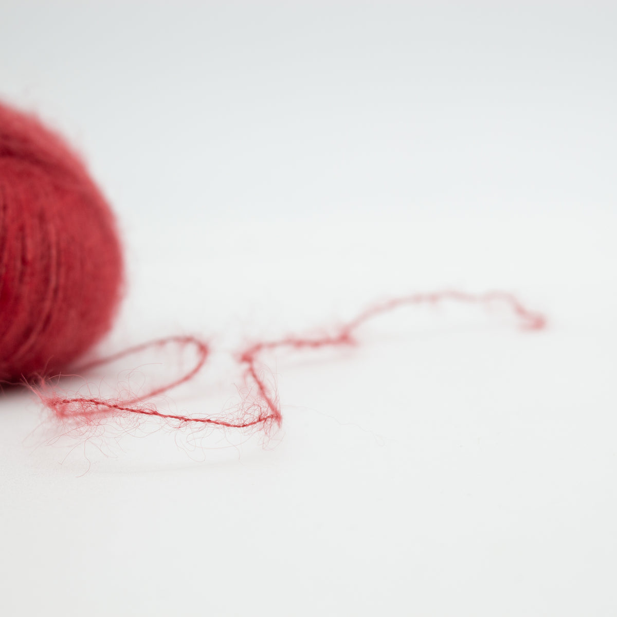 Silk Mohair /Lana Gatto/ 25g #6026 "Siltis tumši sarkans"