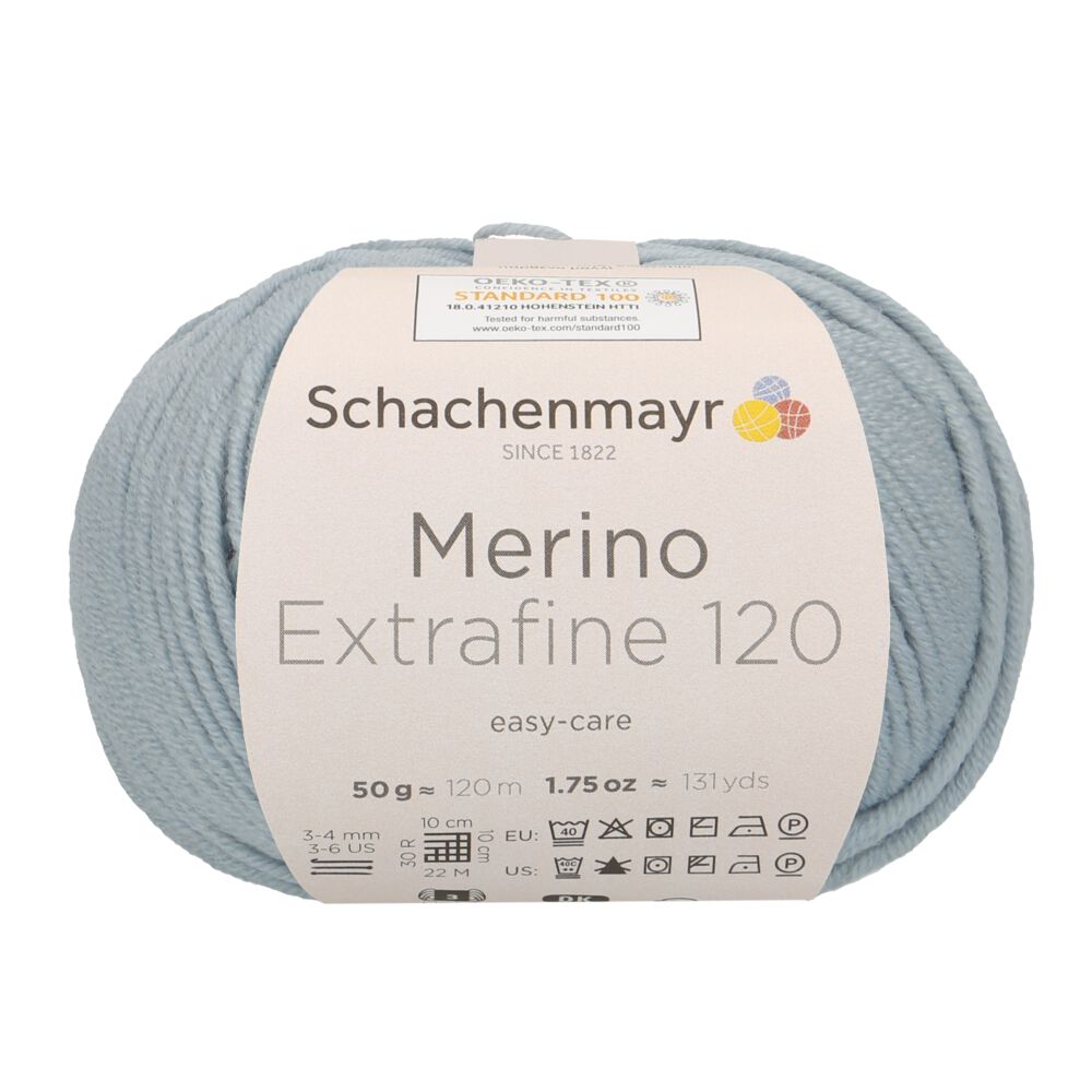 Merino Extrafine 120 /Schachenmayr/ 50g #01152 "Ledus zils"