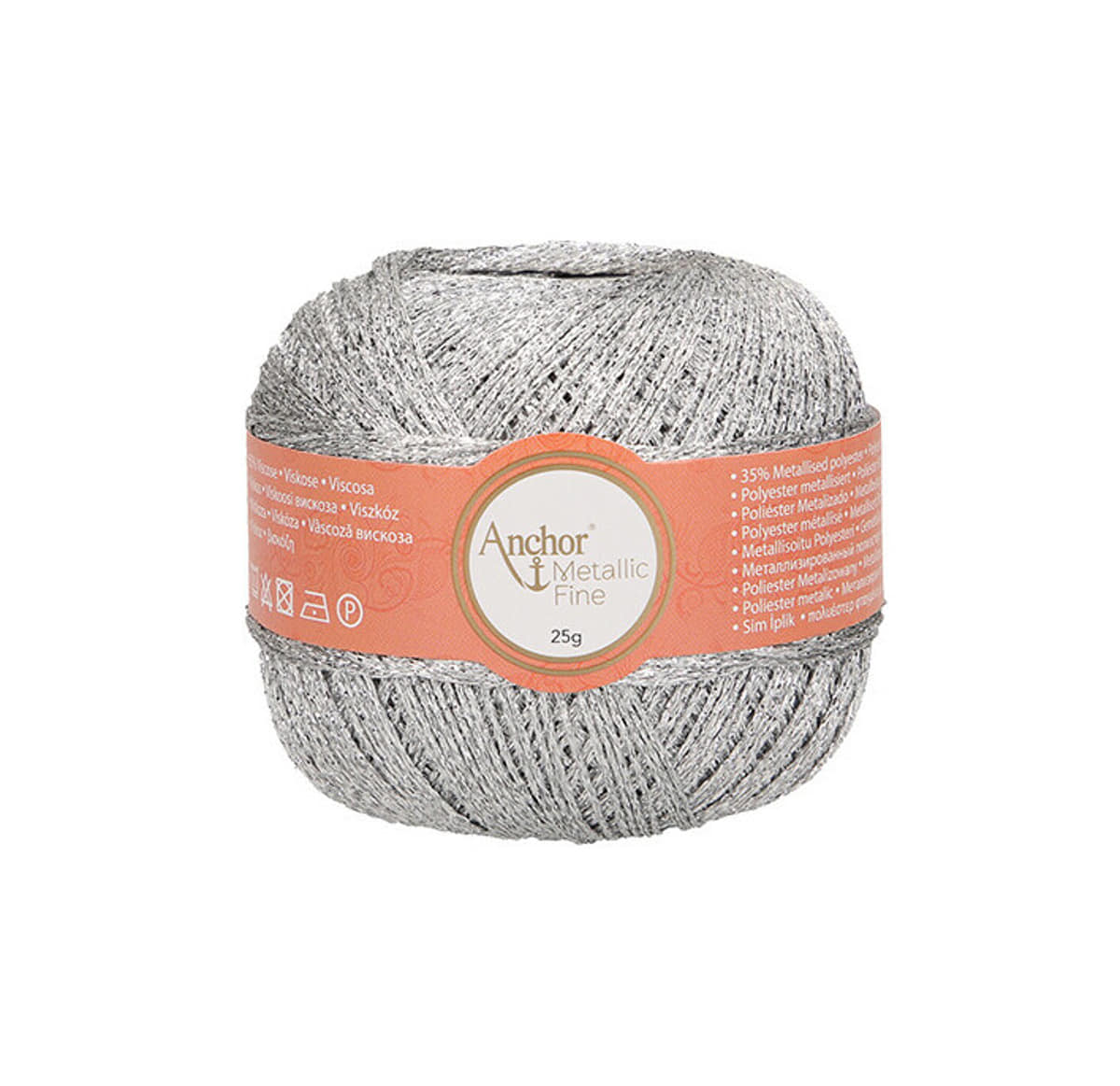 Anchor Metallic Fine - 25g/ #00301 "Silver"