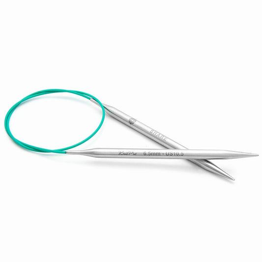 Mindful Steel Circular Knitting Needles 80cm / KnitPro