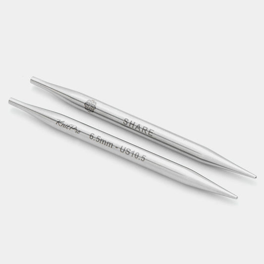 Mindful steel tips for 40cm needles /KnitPro