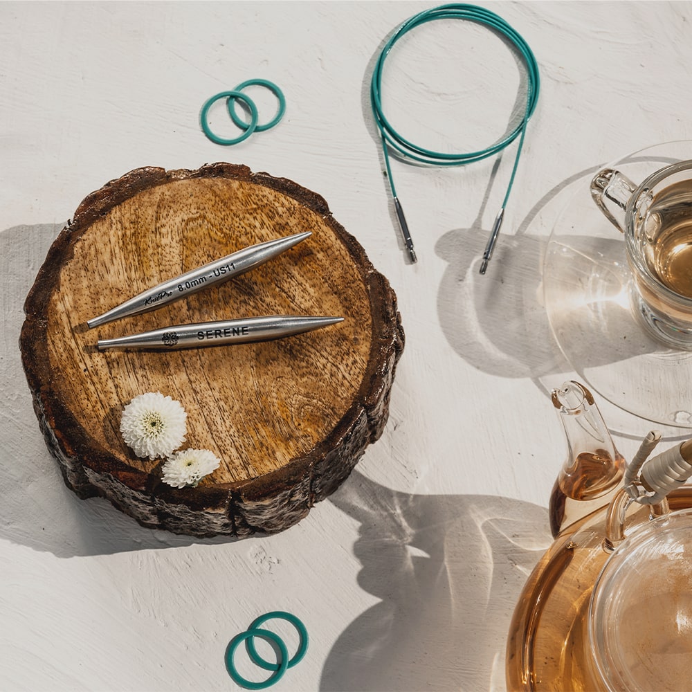 Mindful steel tips for 40cm needles /KnitPro