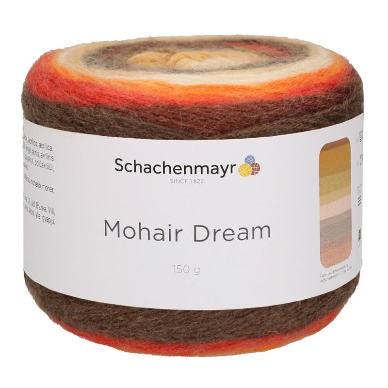 Mohair Dream /Schachenmayr/ 150g #00094 "Fire"