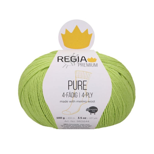 Regia Premium 4-thread Pure 100g #00073 "Lime"