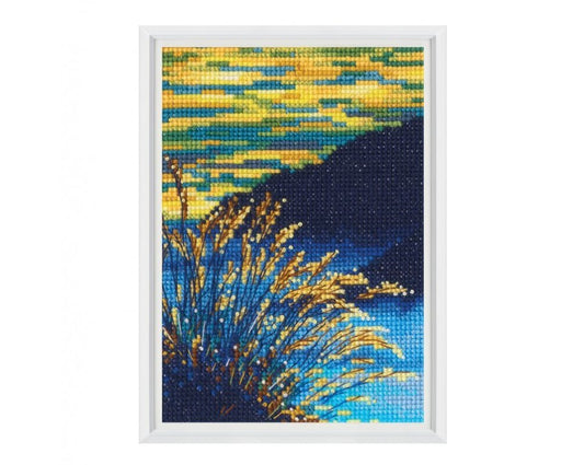 Sun in the clouds - embroidery kit /RTO/ 9 x 13 cm