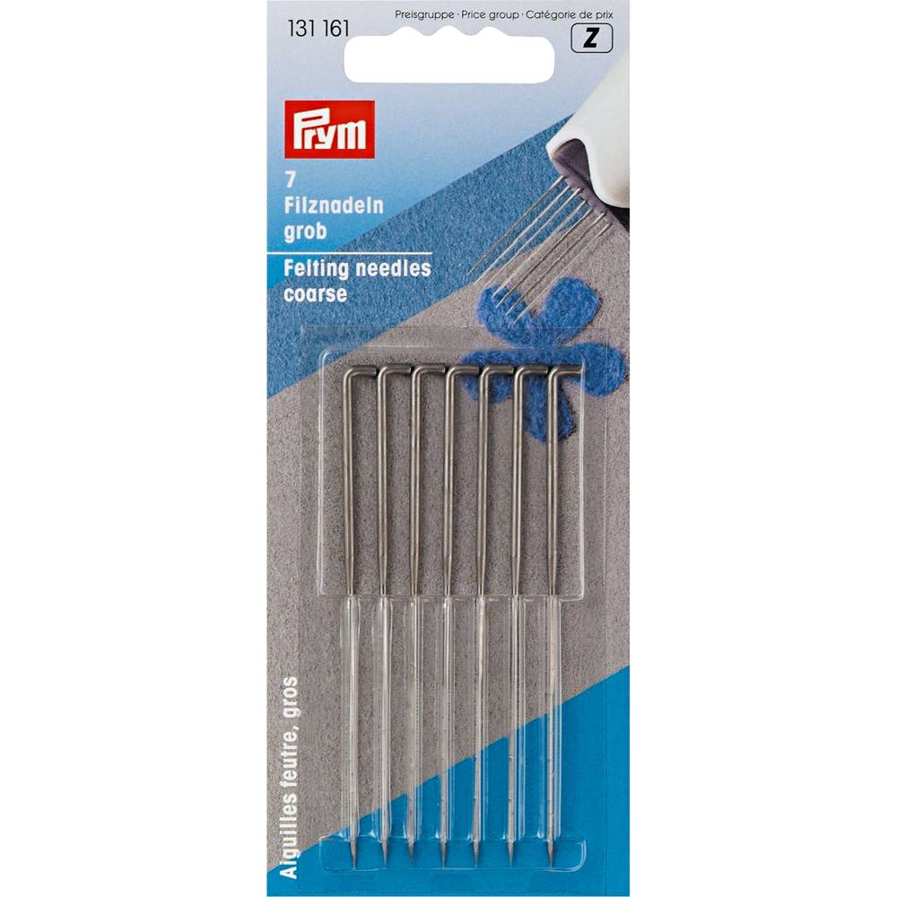 Felting needles, coarse, 7 pcs. /Prym