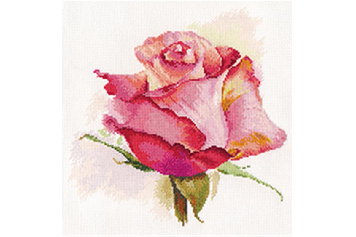 "Rose's Breath. Charm" - embroidery kit /Alice/ 24 x 24 cm