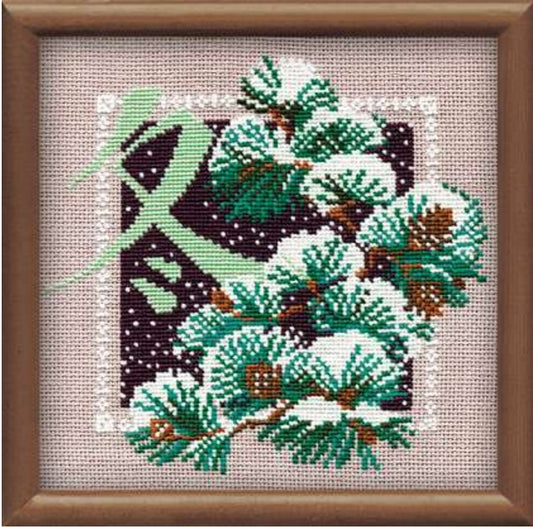 Winter embroidery kit /RIOLIS/ 20 x 20 cm