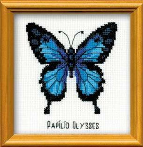 Ulese butterfly - embroidery kit /RIOLIS/ 13 x 13 cm