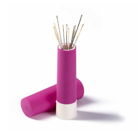 Nõelte komplekt karbis magnetiga (15 tk.) / roosa / Prym