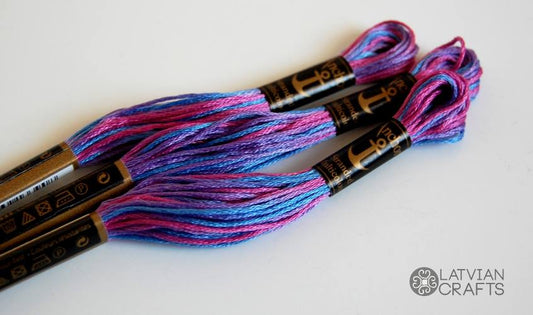 Embroidery thread Anchor Stranded Cotton multicolor, 100% cotton, 8m, #01325