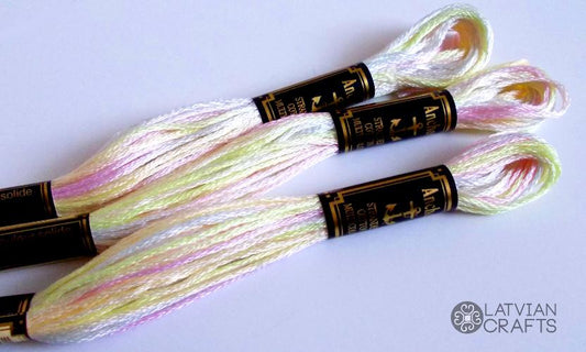 Embroidery thread Anchor Stranded Cotton multicolor, 100% cotton, 8m, #01301
